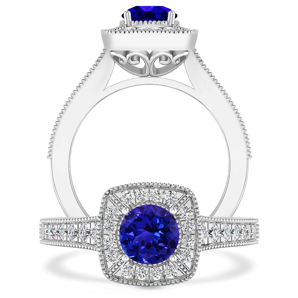 White Gold - Tanzanite