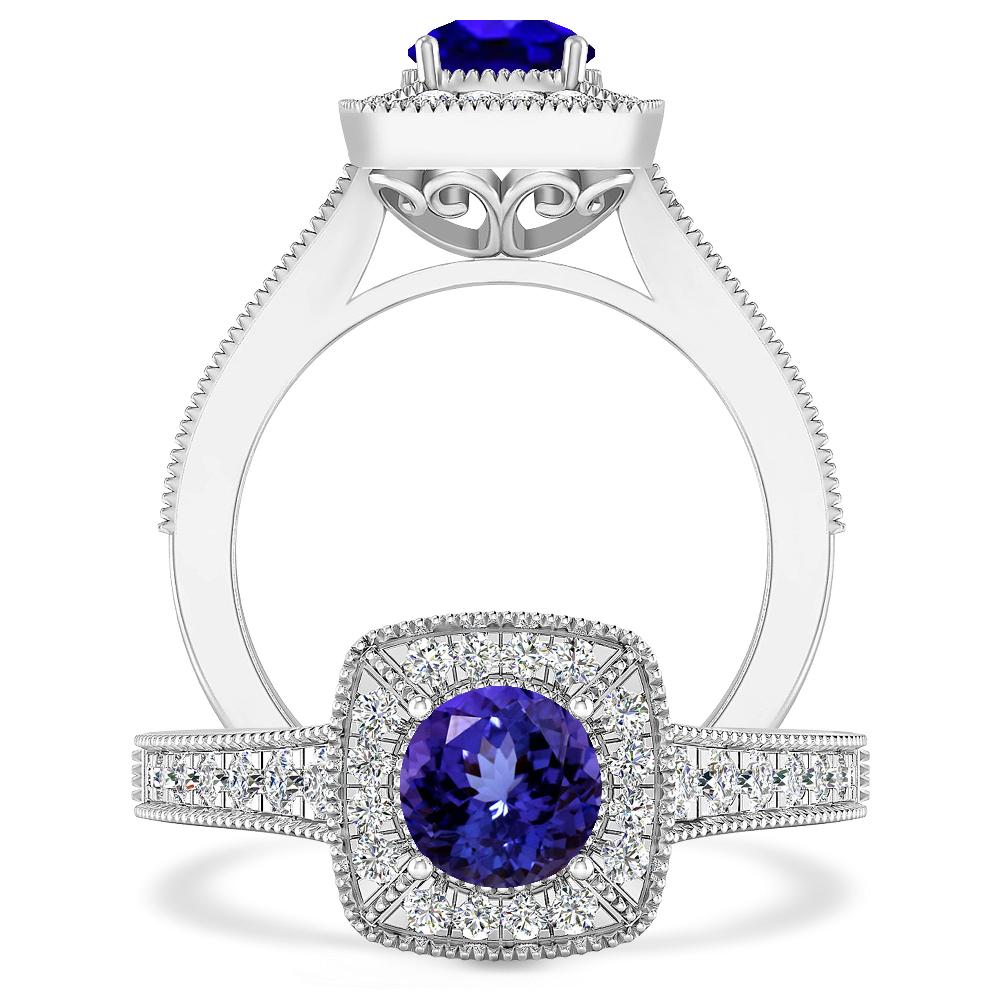 White Gold - Tanzanite