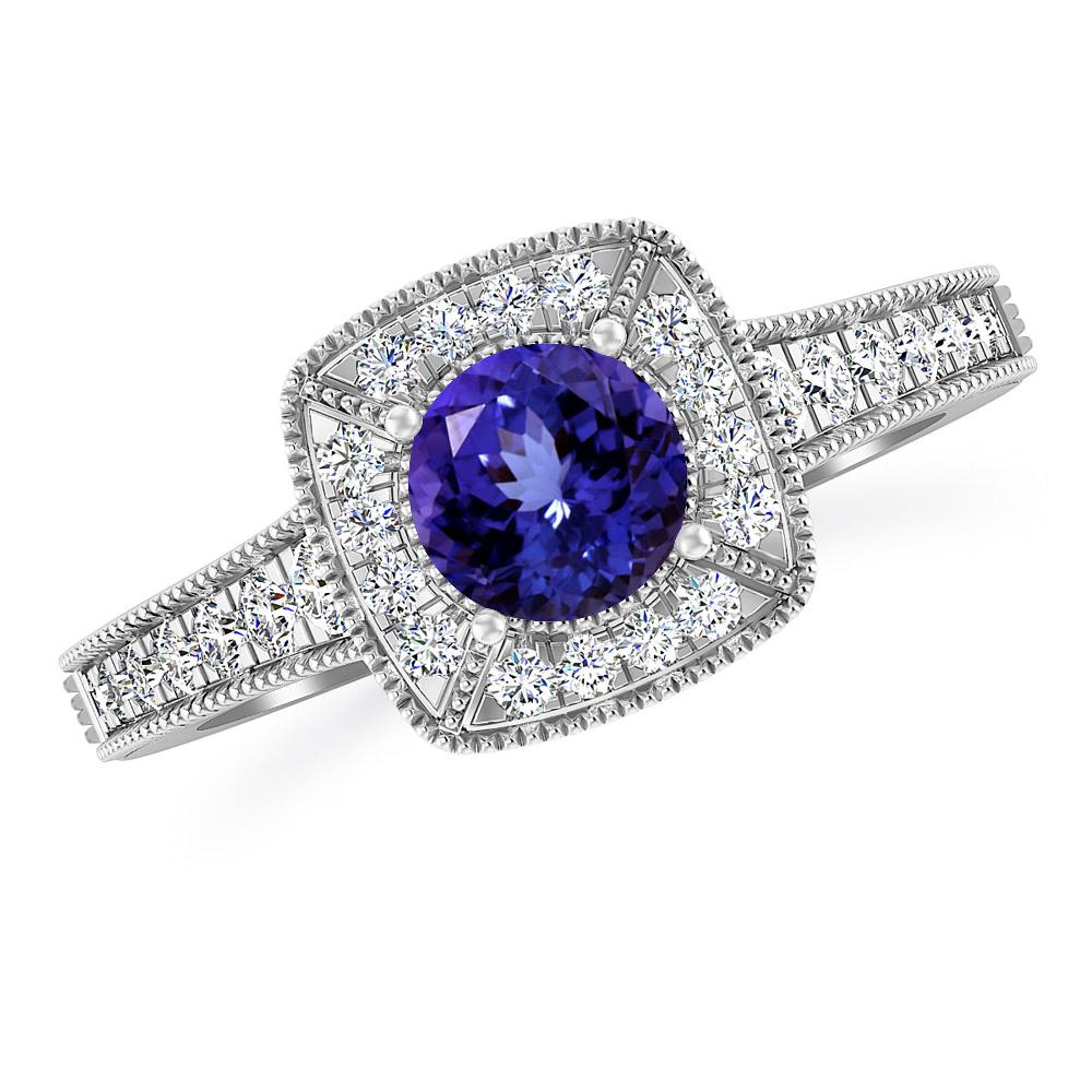 White Gold - Tanzanite