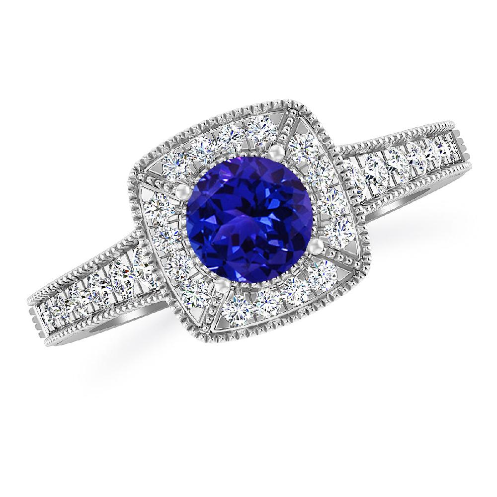 White Gold - Tanzanite