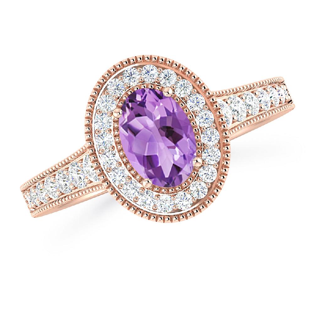 Rose Gold - Amethyst