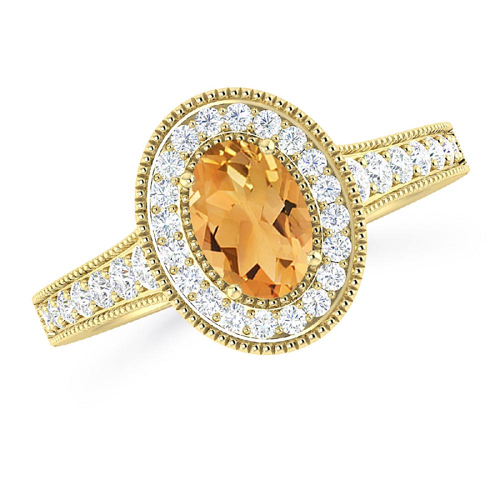 Yellow Gold - Citrine