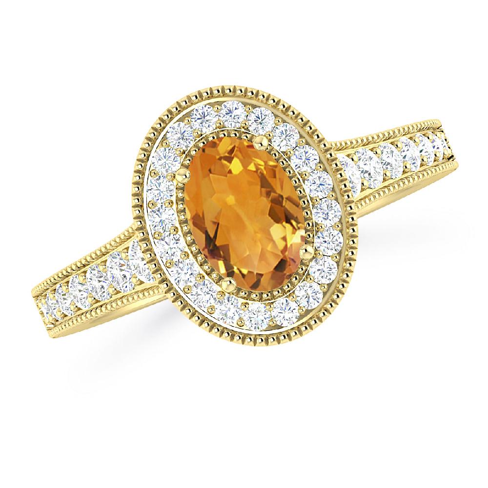 Yellow Gold - Citrine