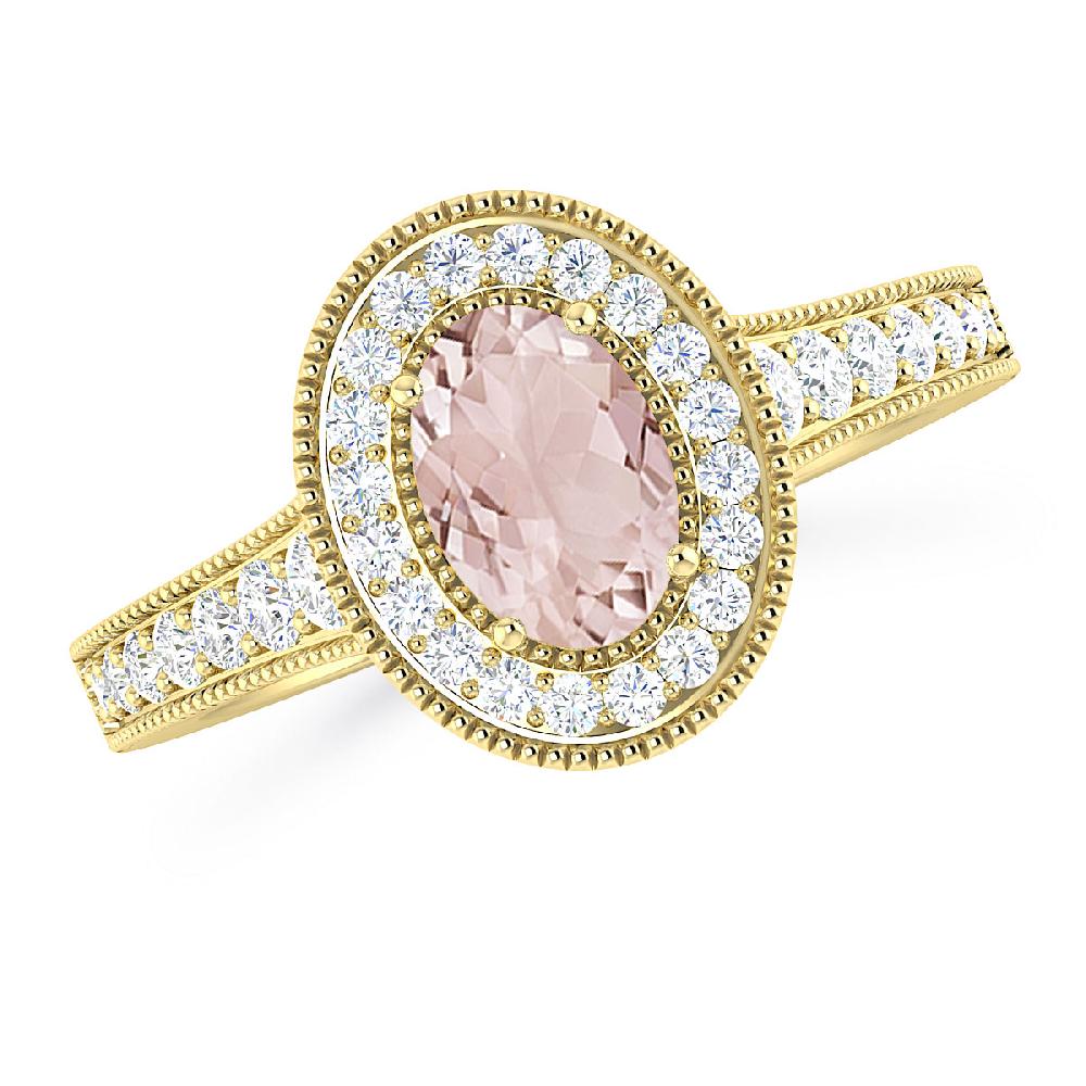 Yellow Gold - Morganite