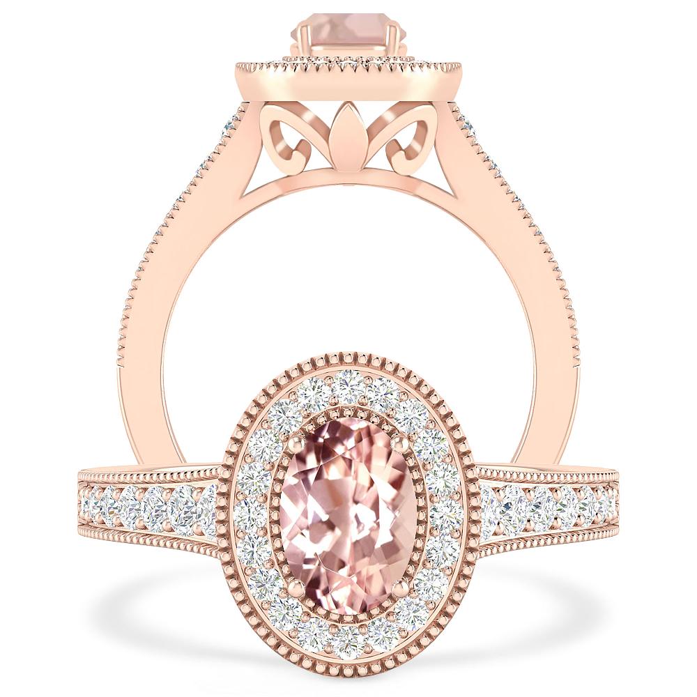 Rose Gold - Morganite