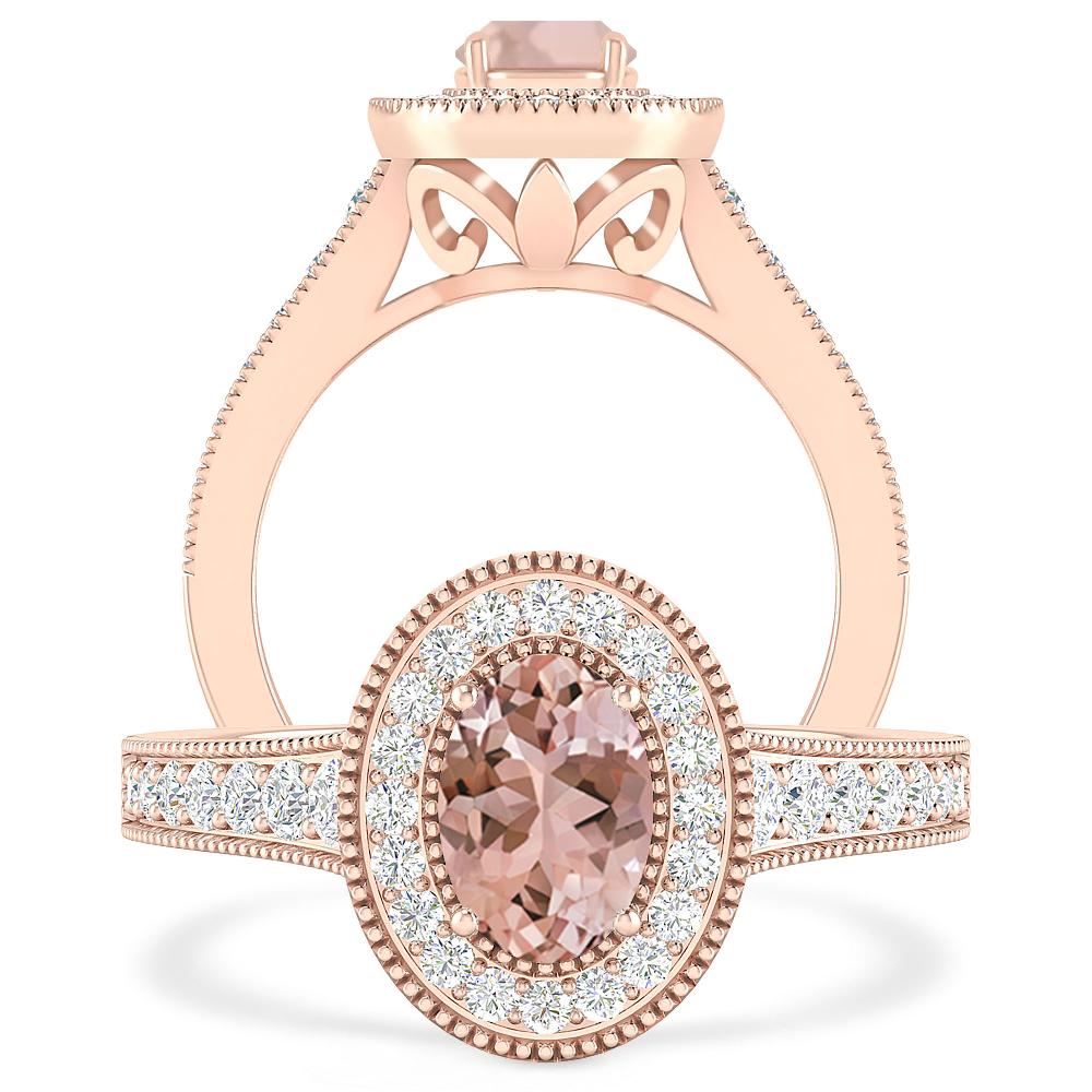 Rose Gold - Morganite