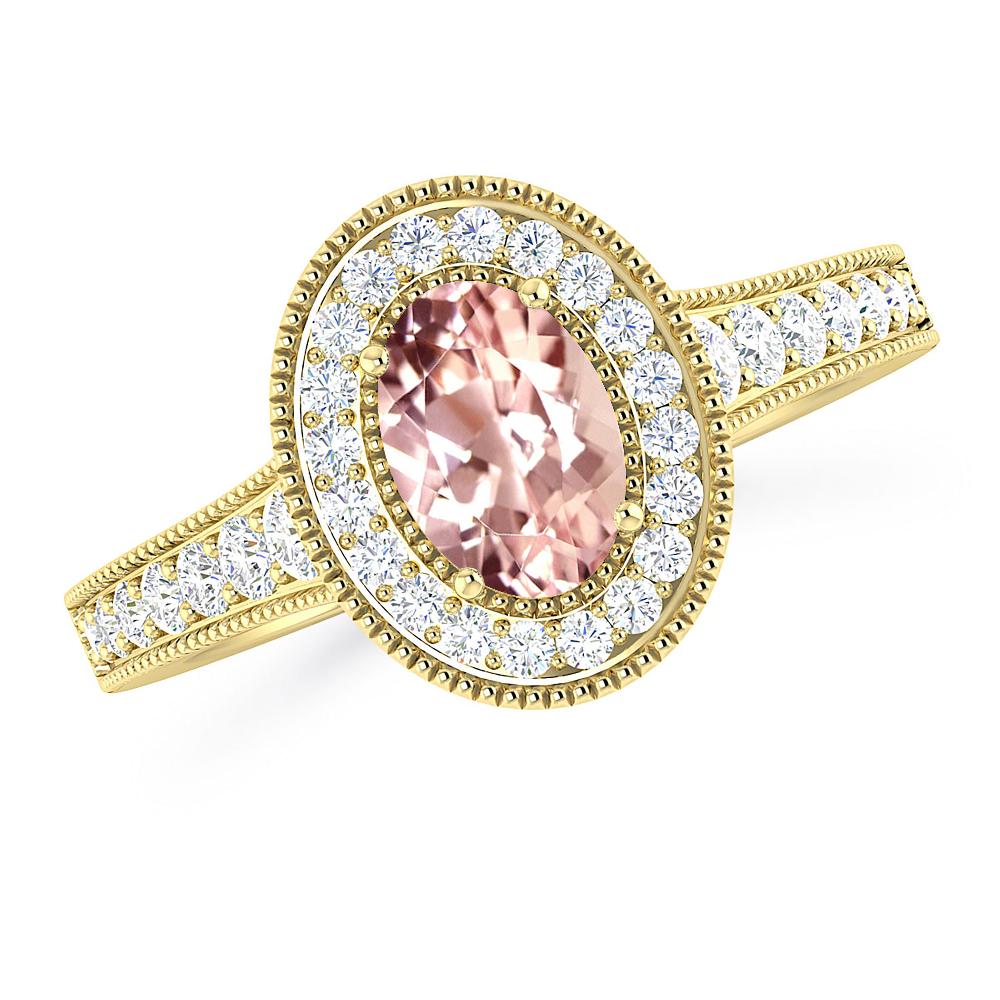 Yellow Gold - Morganite