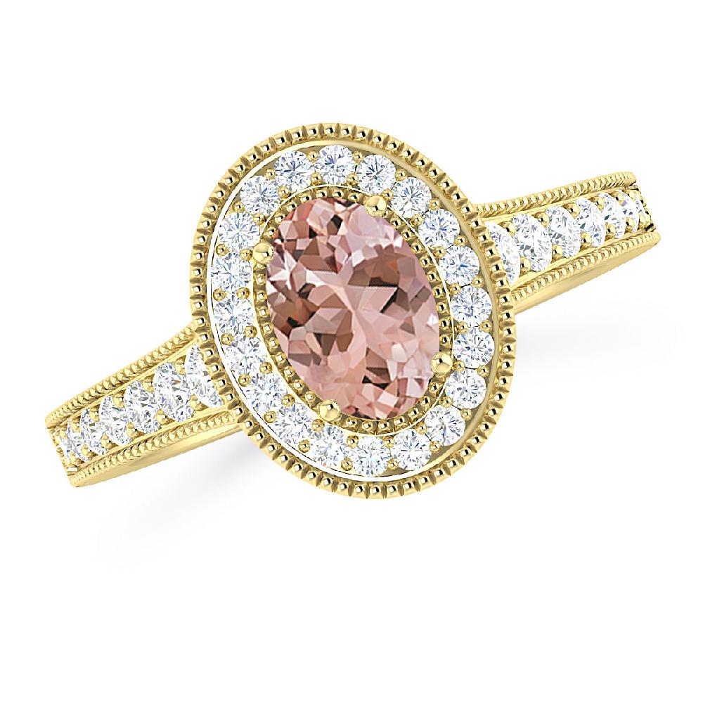 Yellow Gold - Morganite