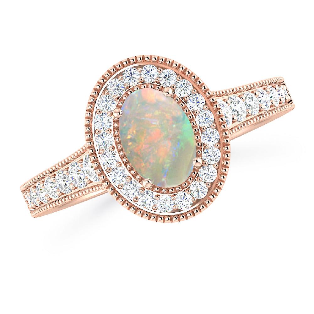 Rose Gold - Opal