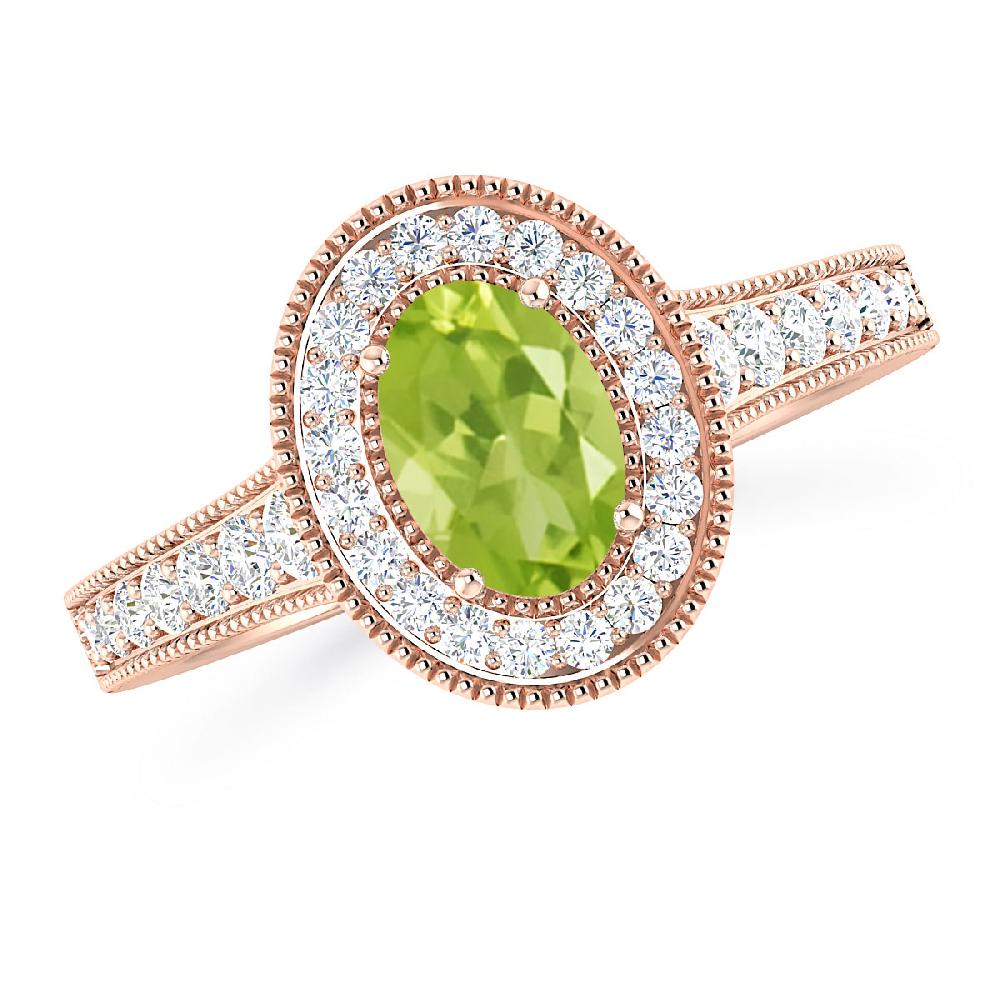 Rose Gold - Peridot