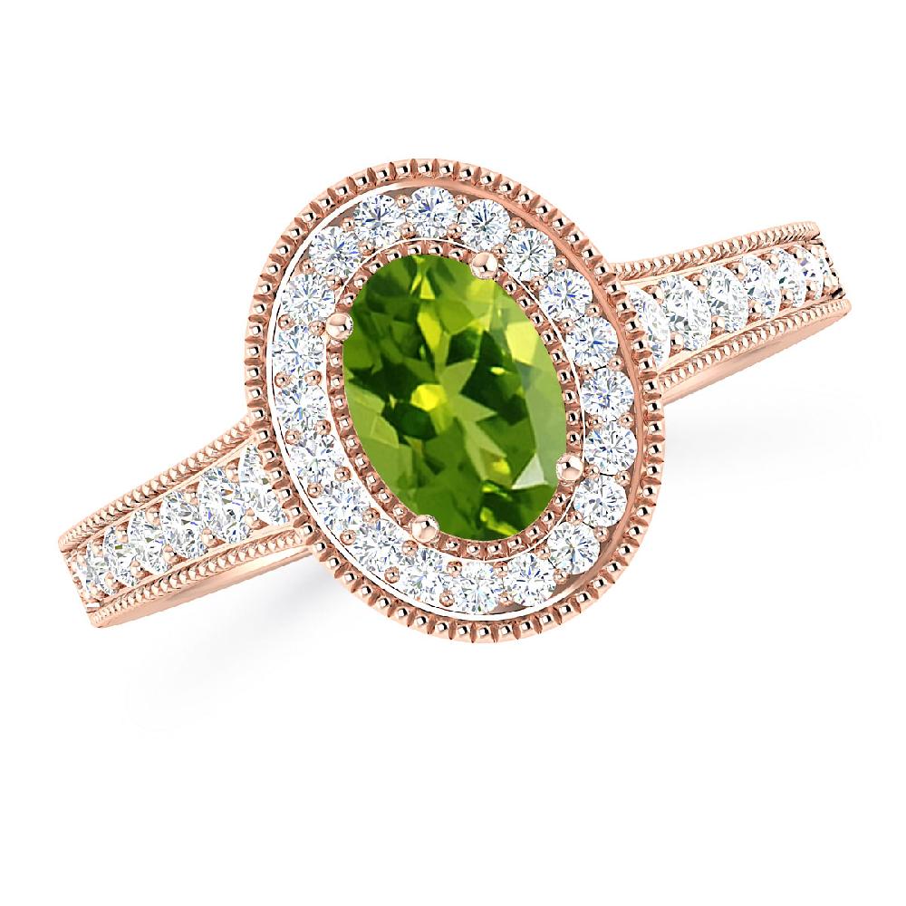 Rose Gold - Peridot