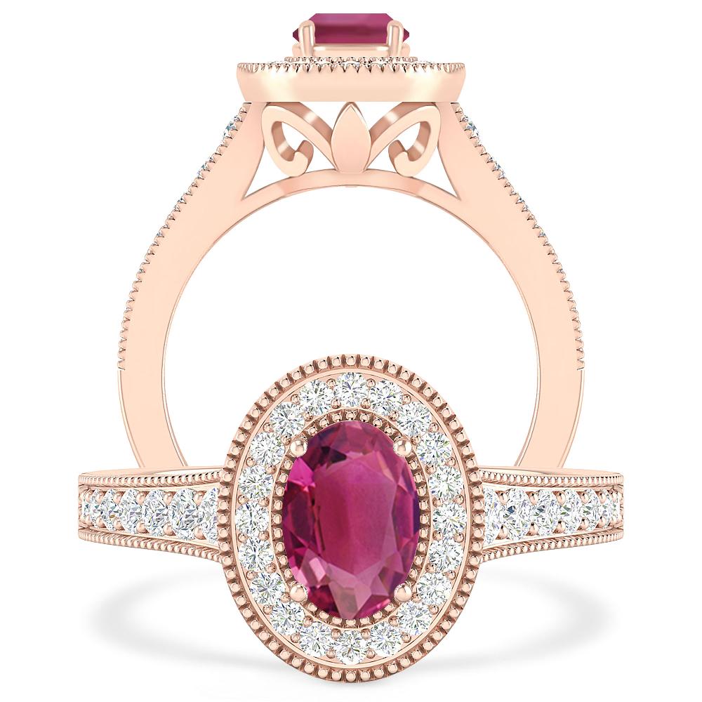 Rose Gold - Pink Tourmaline