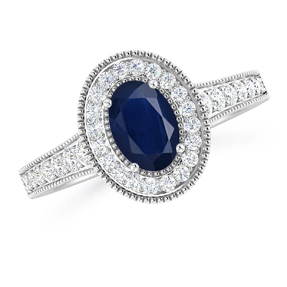 White Gold - Sapphire