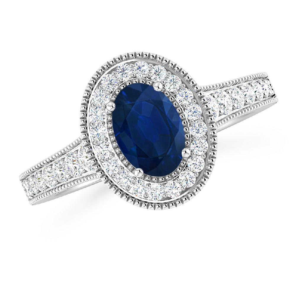 White Gold - Sapphire