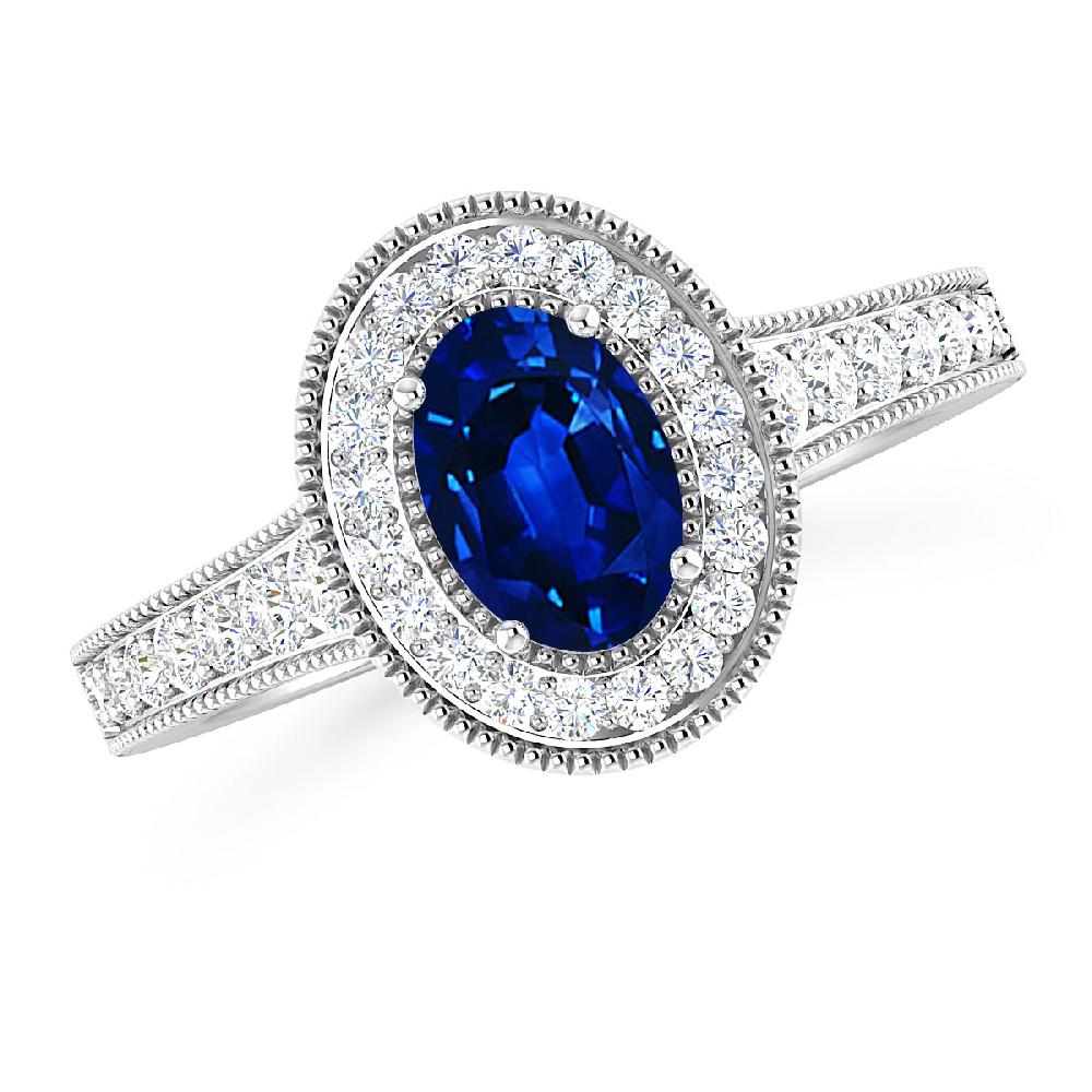 White Gold - Sapphire