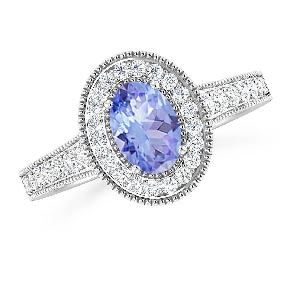 White Gold - Tanzanite