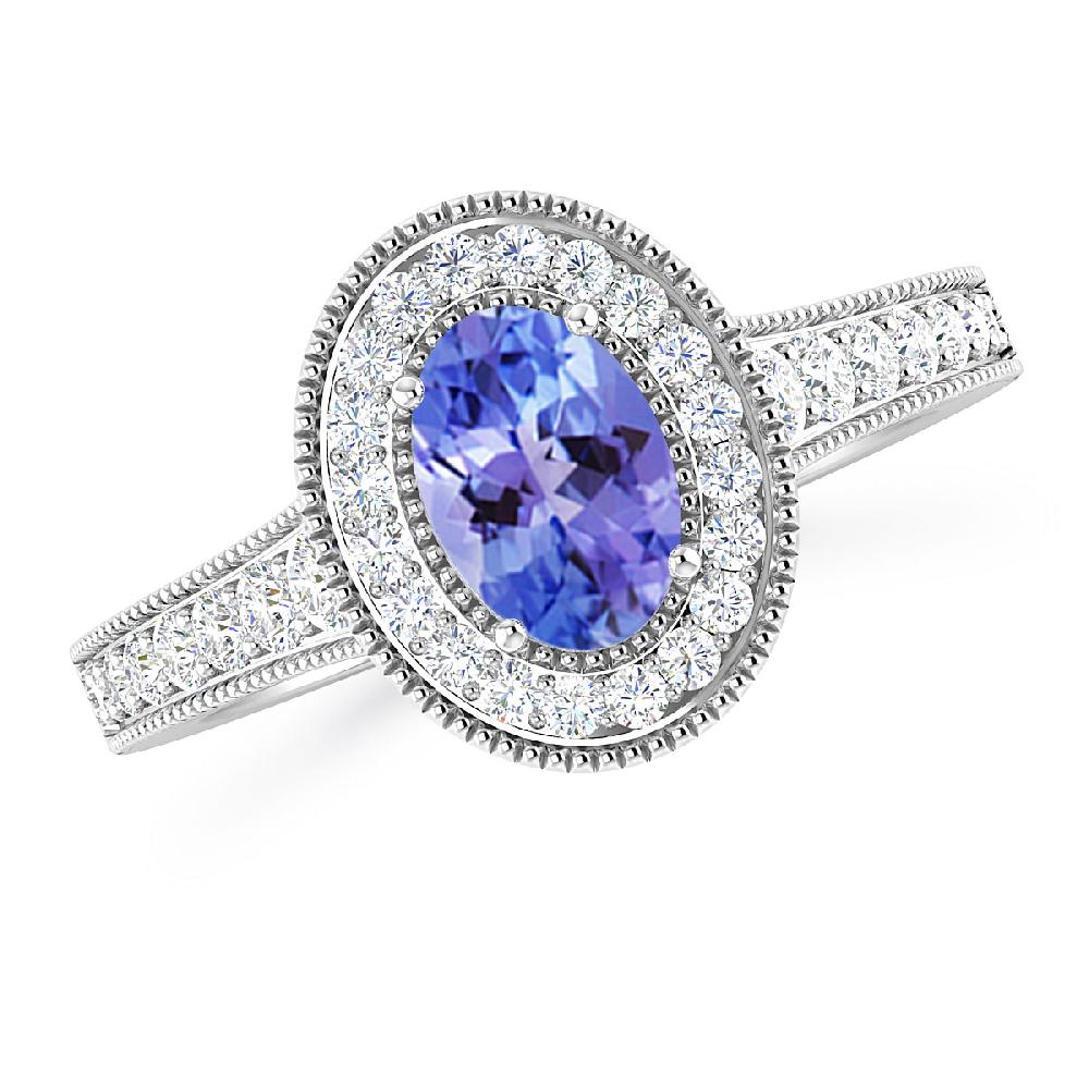 White Gold - Tanzanite