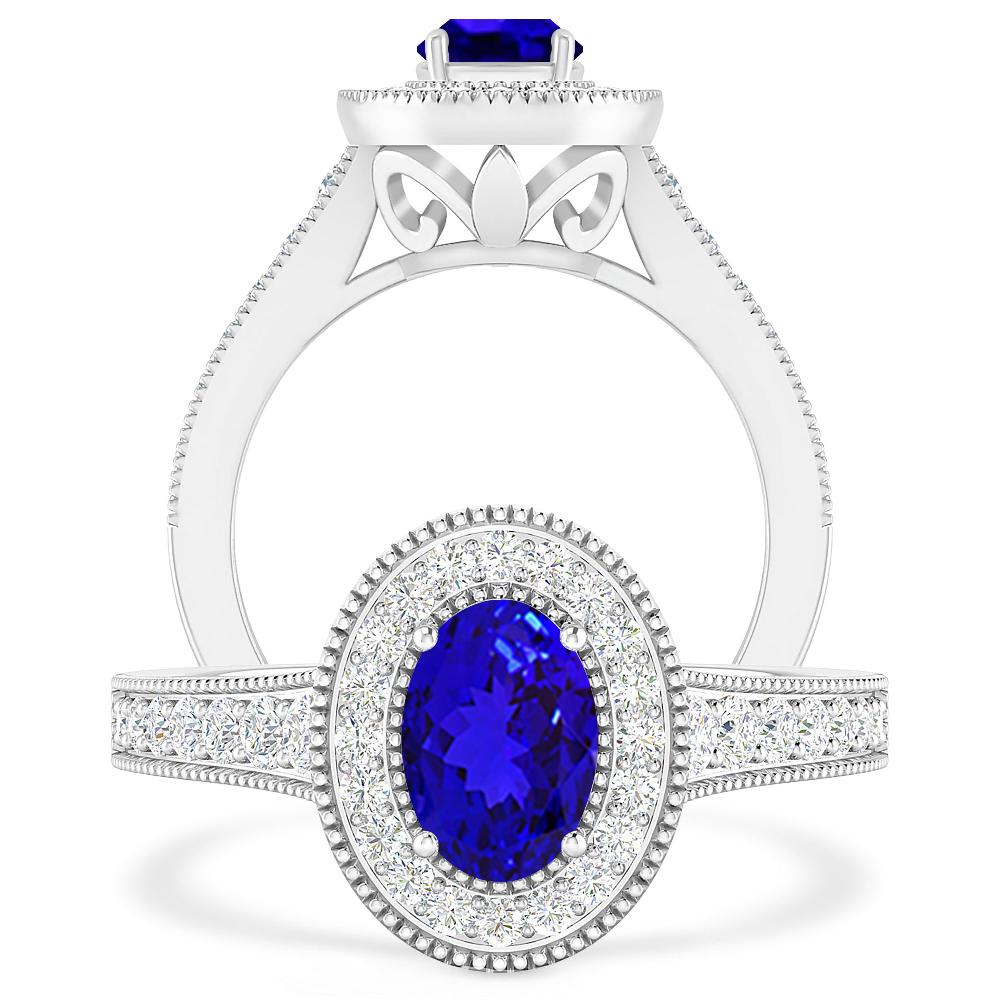 White Gold - Tanzanite