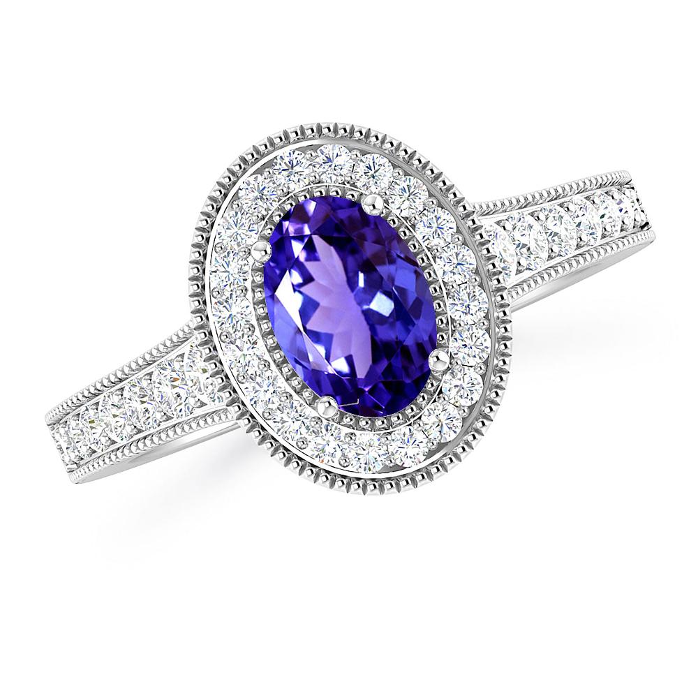 White Gold - Tanzanite