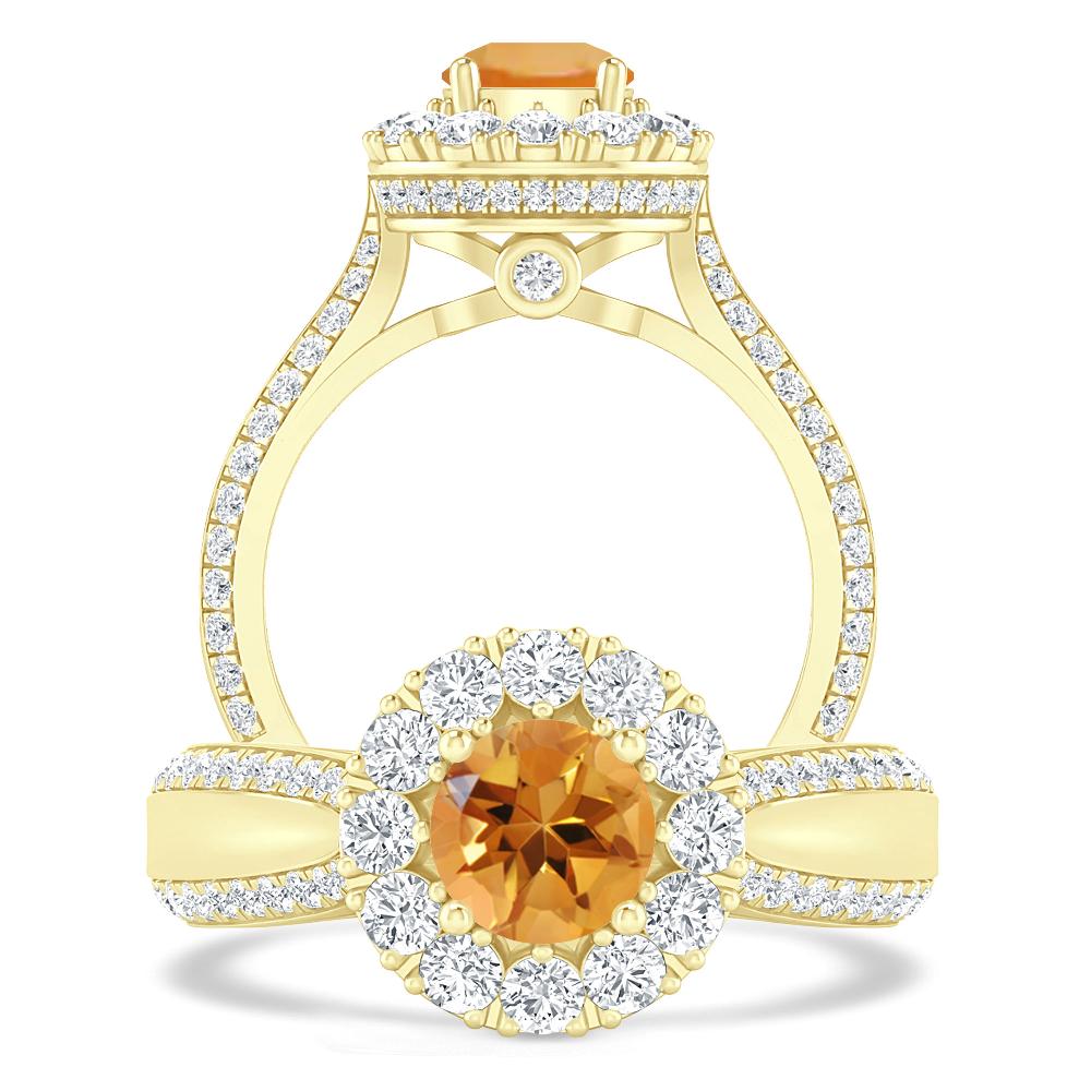 Yellow Gold - Citrine