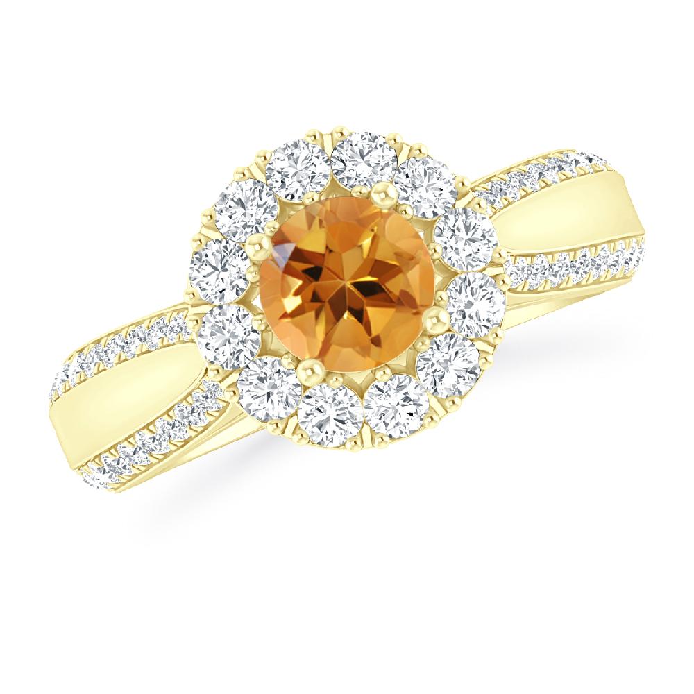 Yellow Gold - Citrine