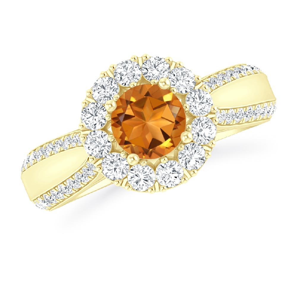 Yellow Gold - Citrine