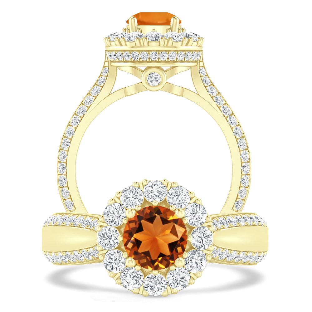 Yellow Gold - Citrine