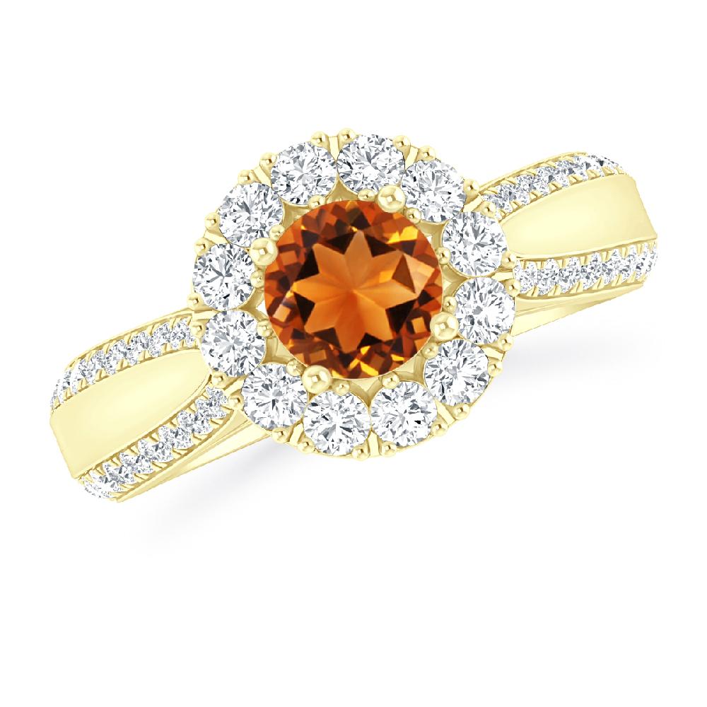 Yellow Gold - Citrine