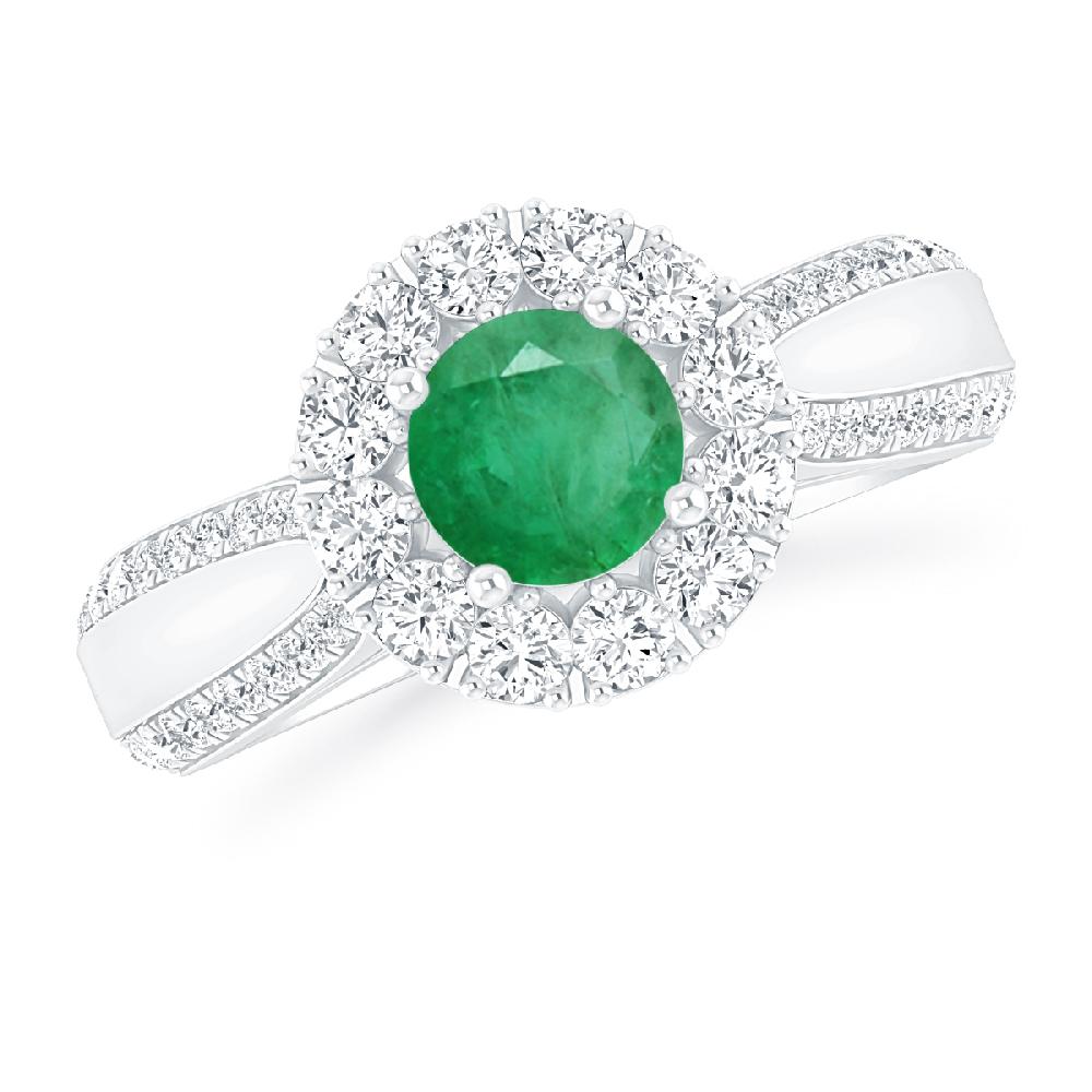 White Gold - Emerald