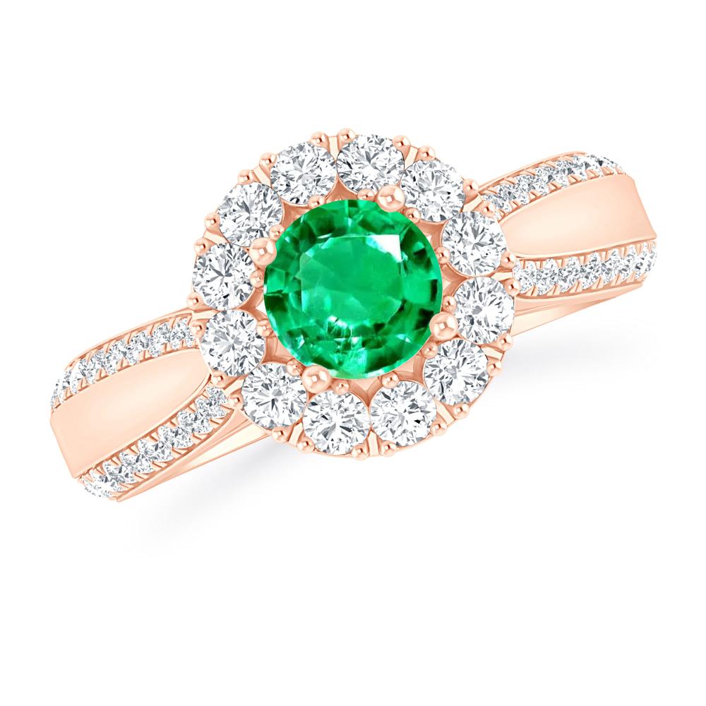 Rose Gold - Emerald