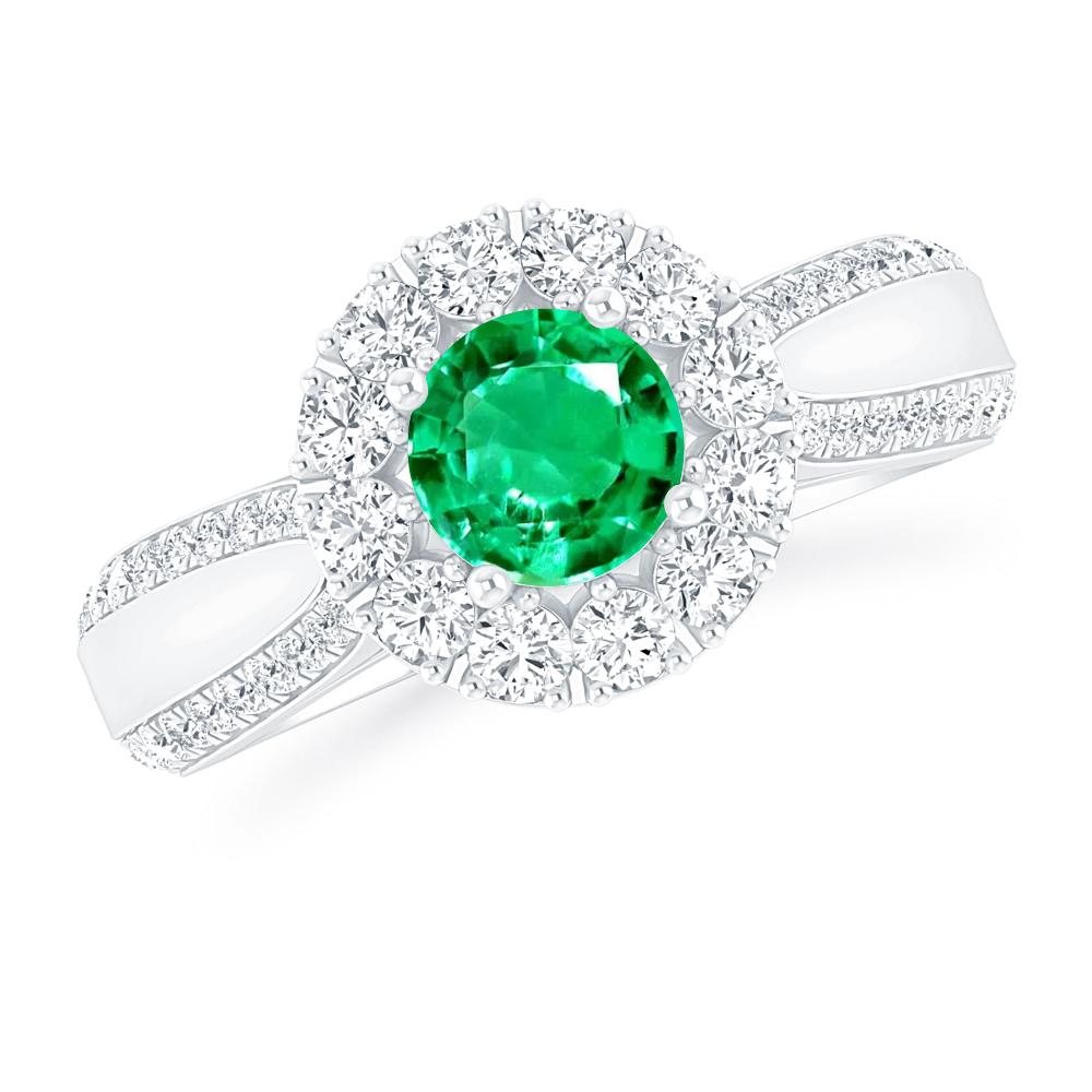 White Gold - Emerald