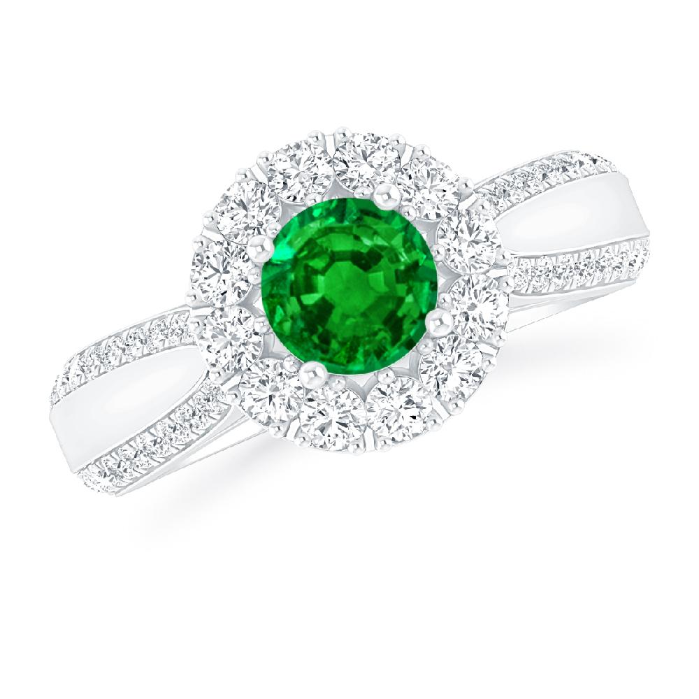 White Gold - Emerald