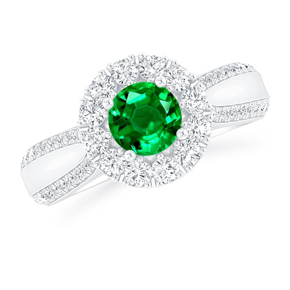 White Gold - Emerald