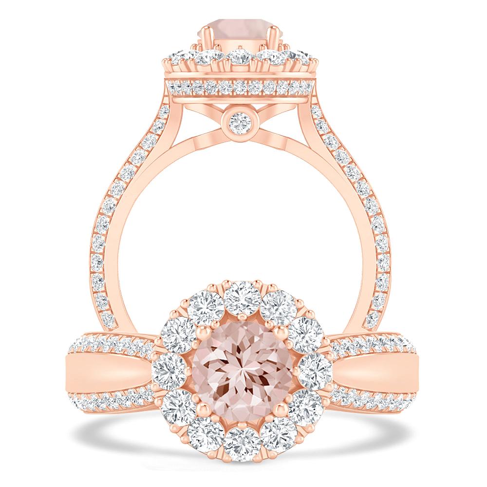 Rose Gold - Morganite