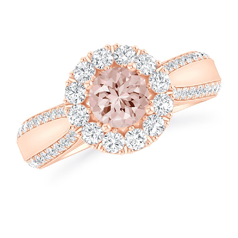 Rose Gold - Morganite