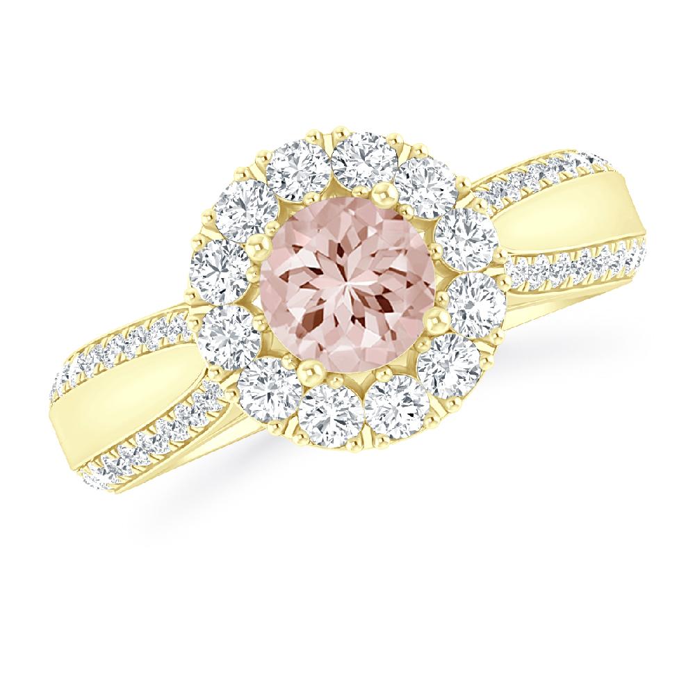 Yellow Gold - Morganite