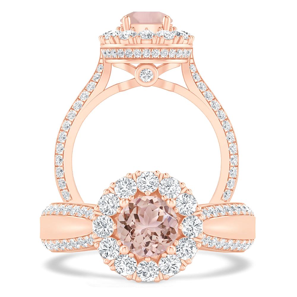 Rose Gold - Morganite