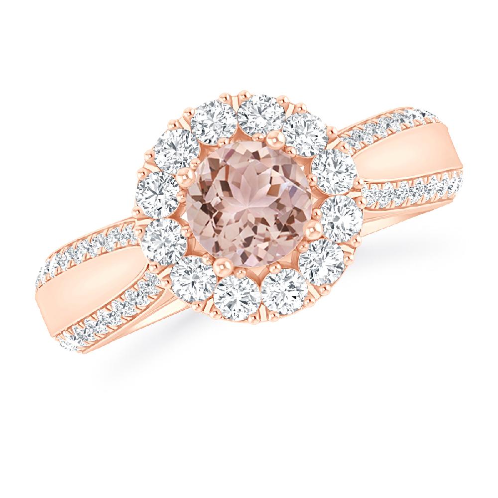 Rose Gold - Morganite