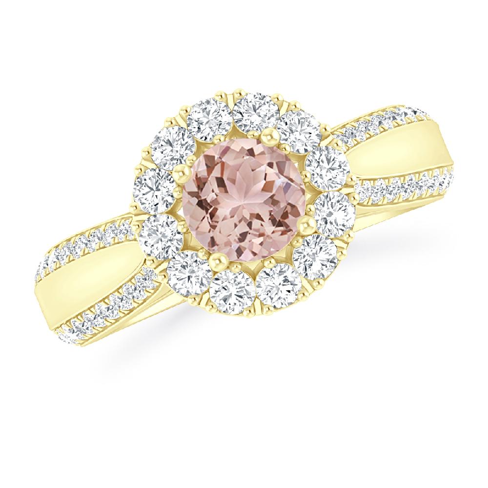 Yellow Gold - Morganite