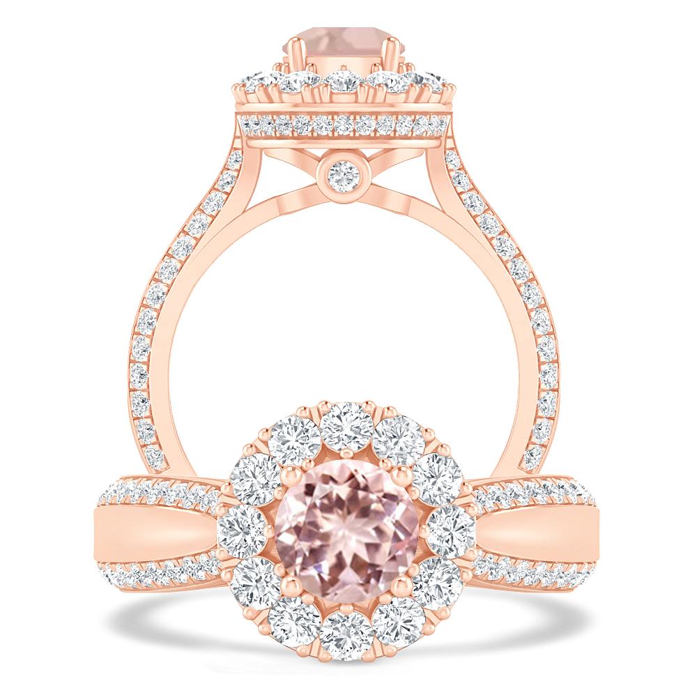 Rose Gold - Morganite