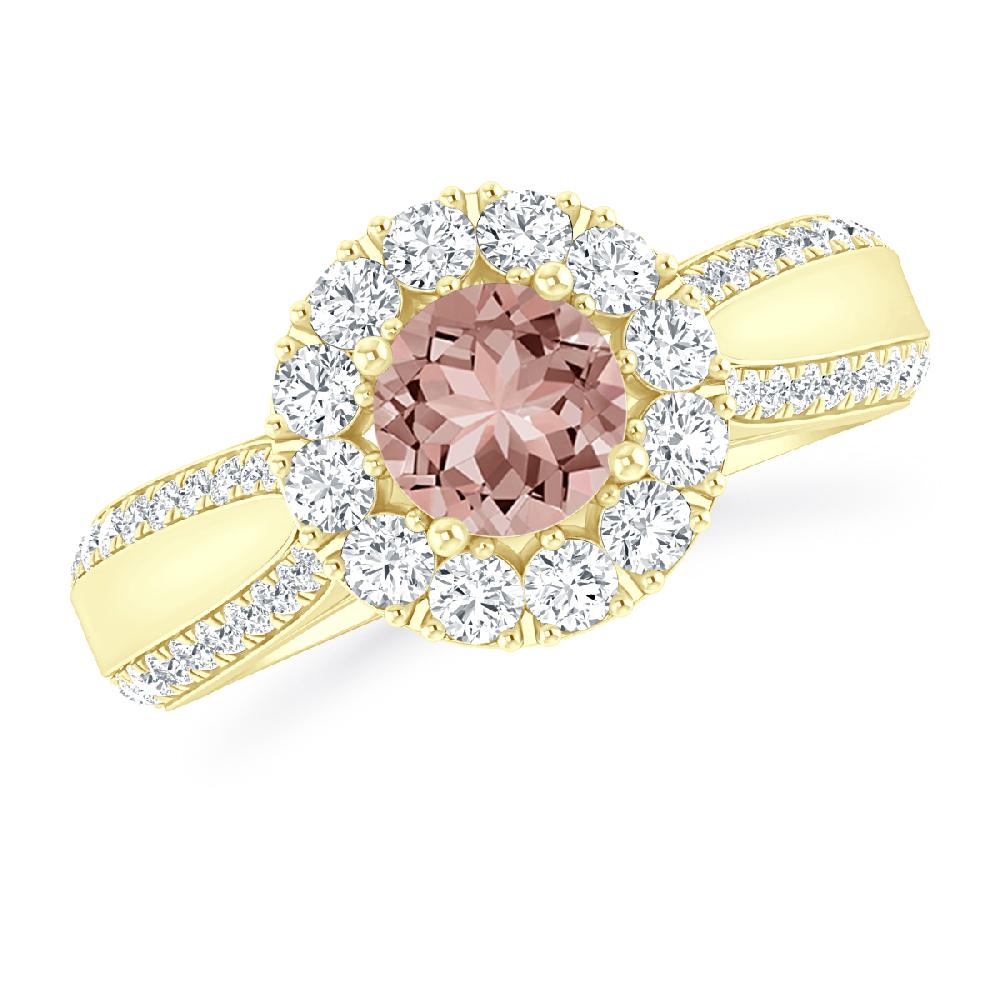 Yellow Gold - Morganite