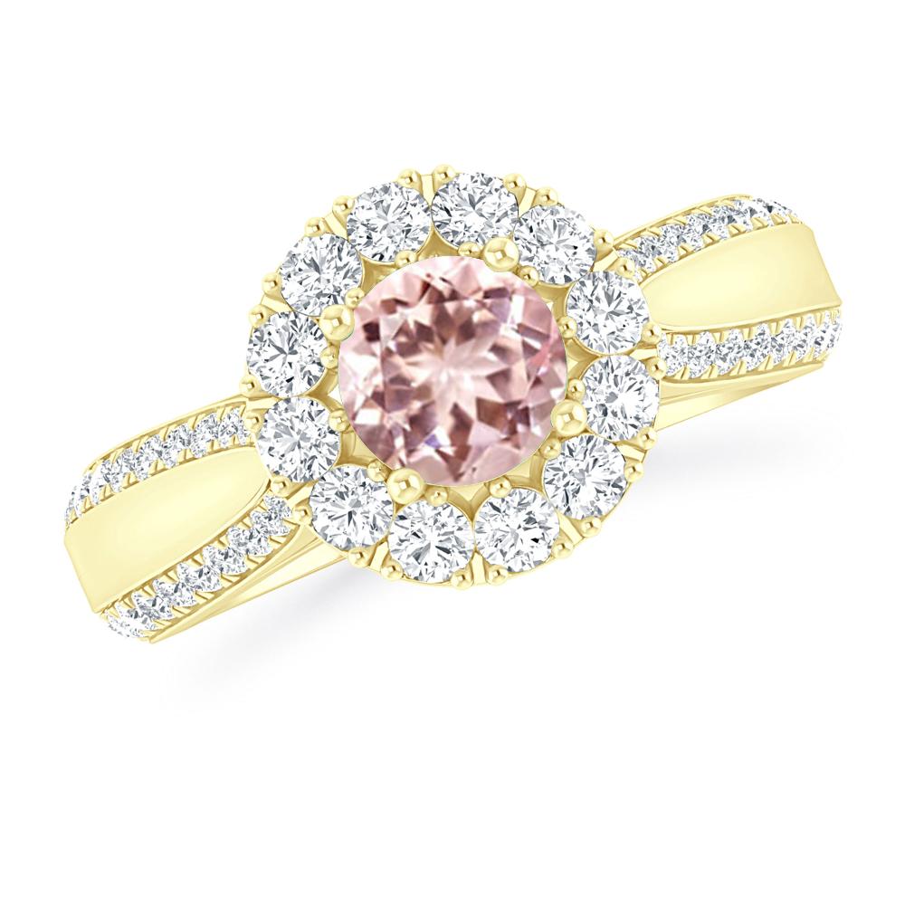 Yellow Gold - Morganite