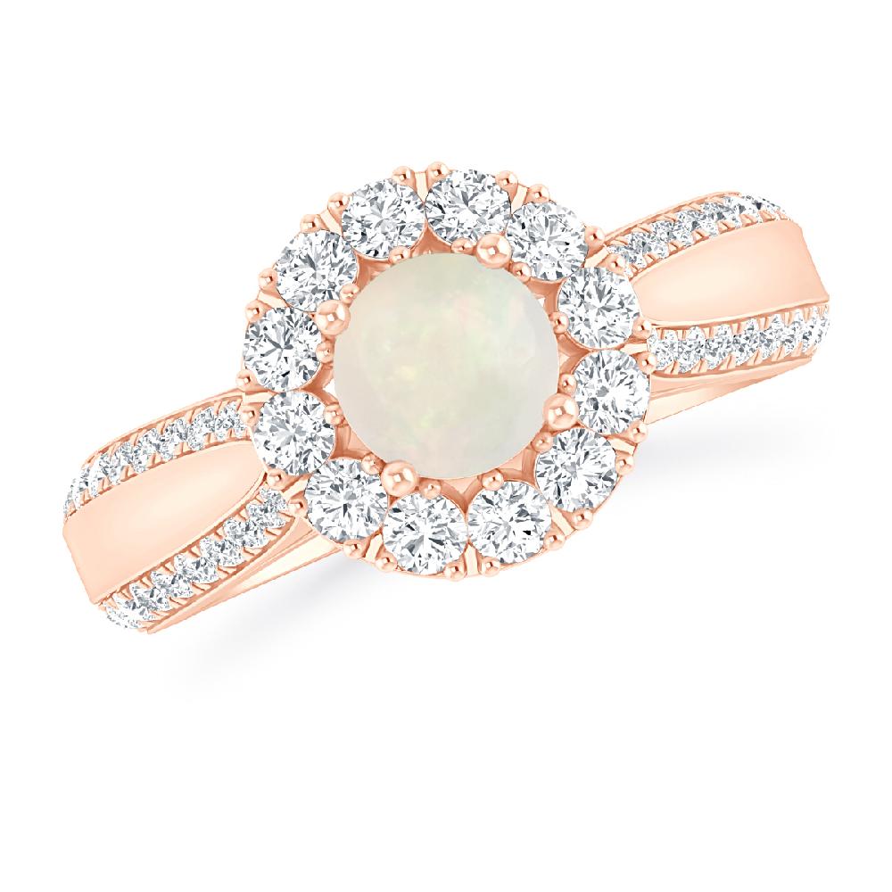 Rose Gold - Opal