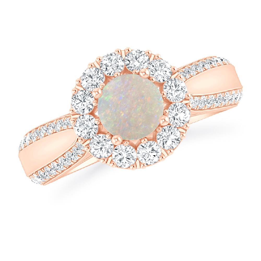 Rose Gold - Opal