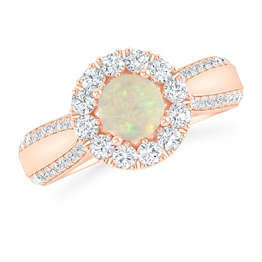 Rose Gold - Opal