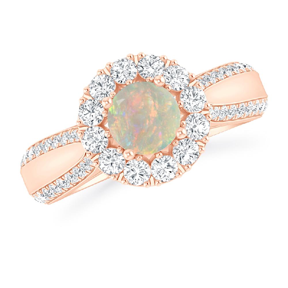 Rose Gold - Opal