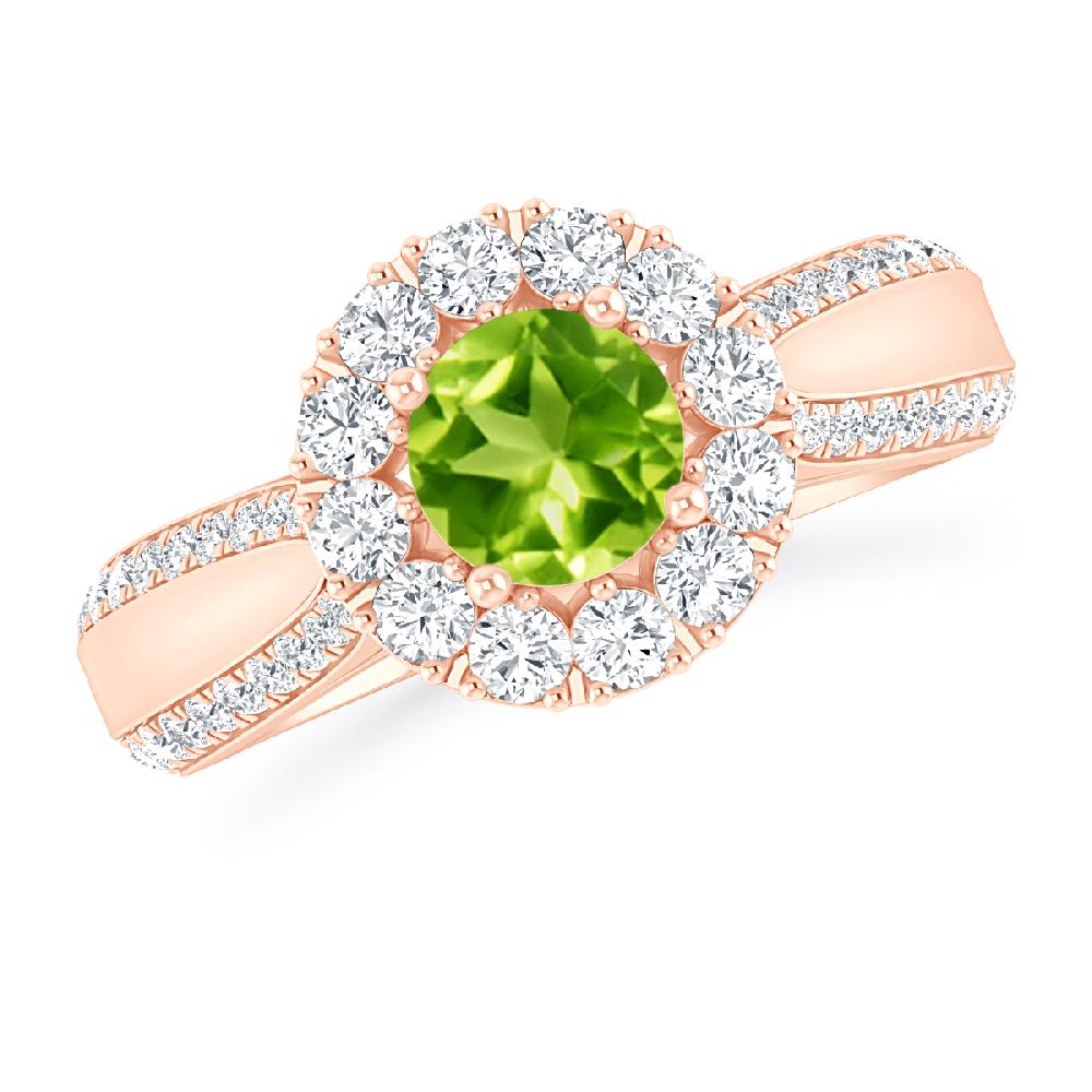 Rose Gold - Peridot