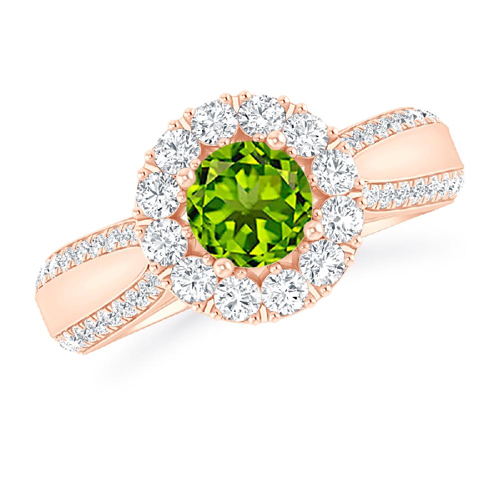 Rose Gold - Peridot