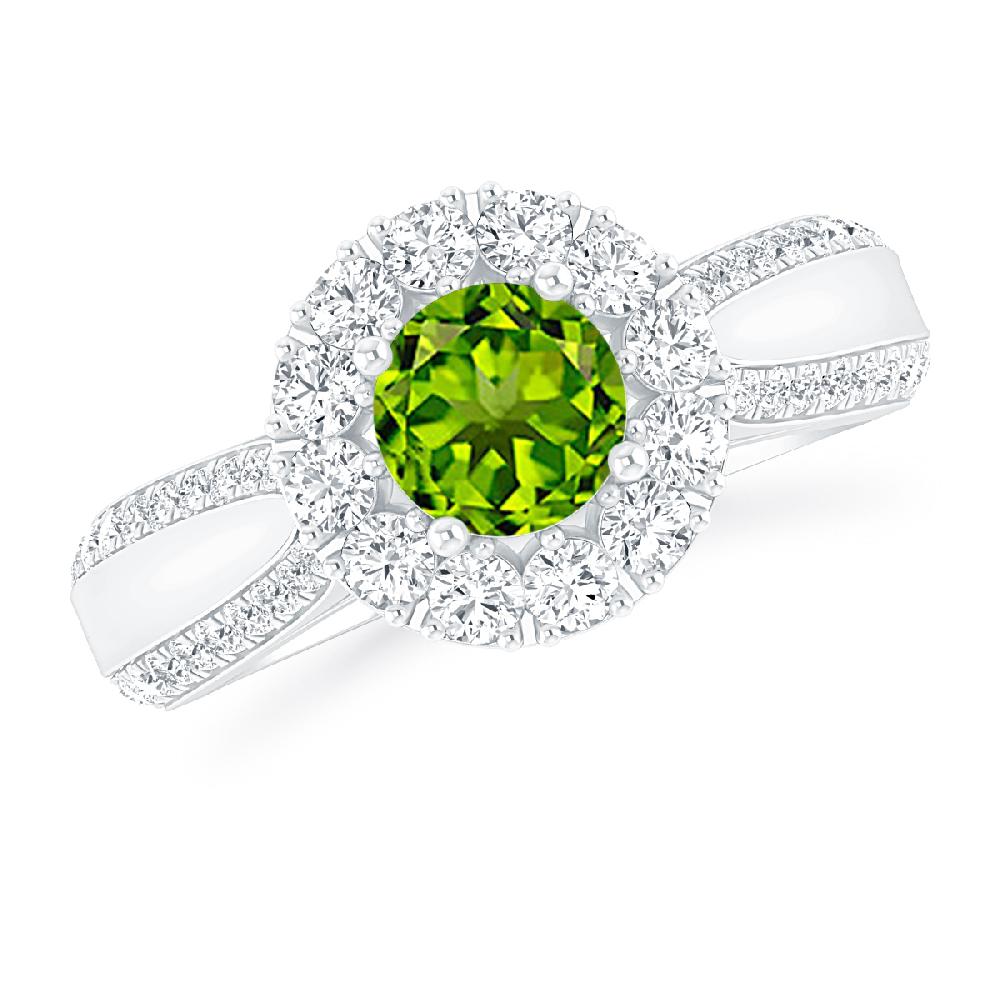 White Gold - Peridot