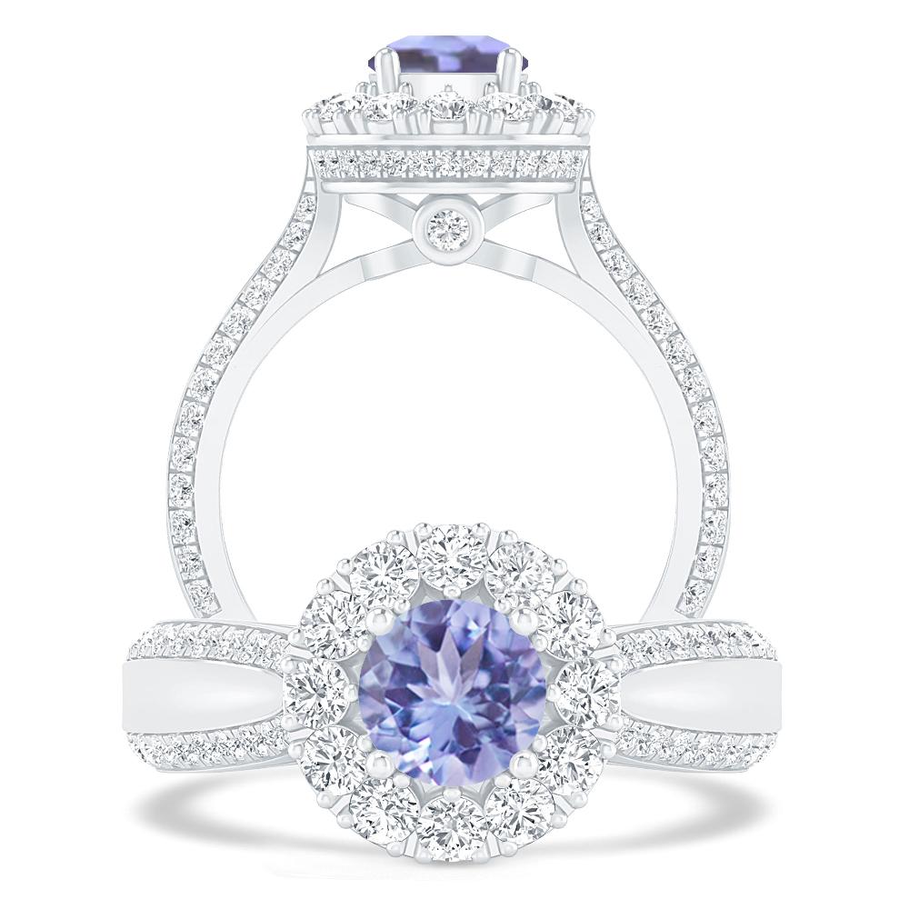 White Gold - Tanzanite